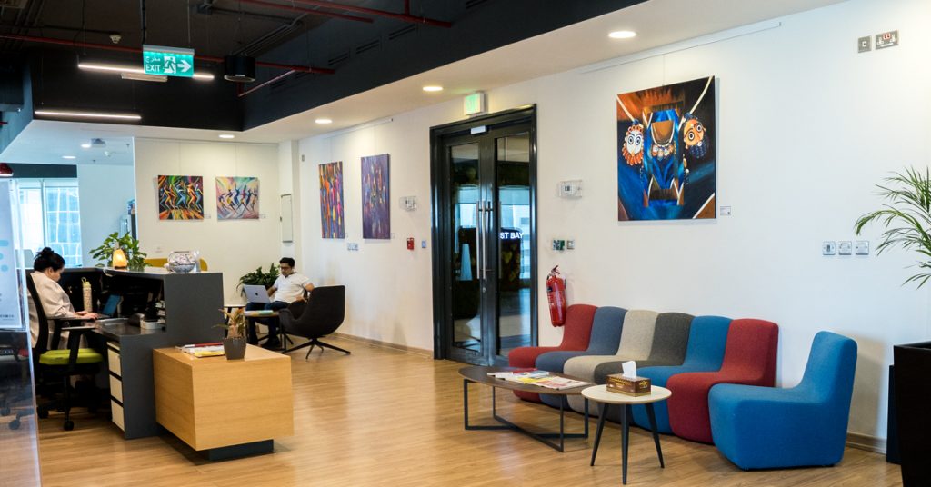 Nestwork West Bay reception