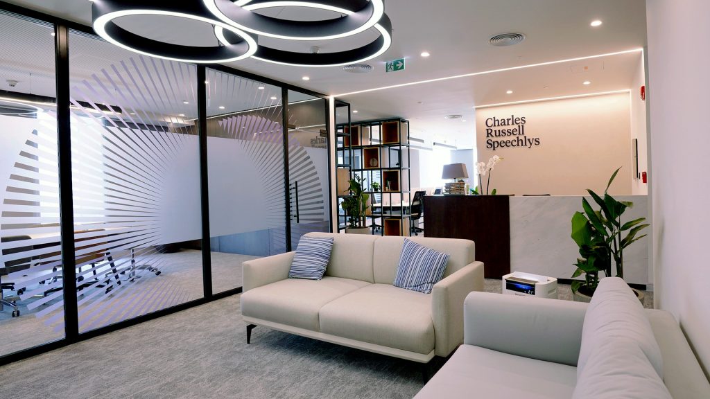 A corporate office in Lusail