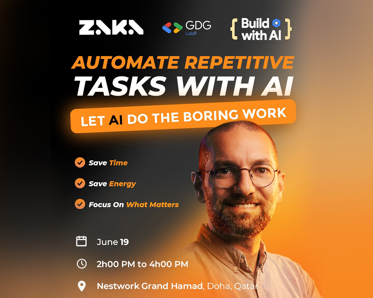 Zaka Event Poster